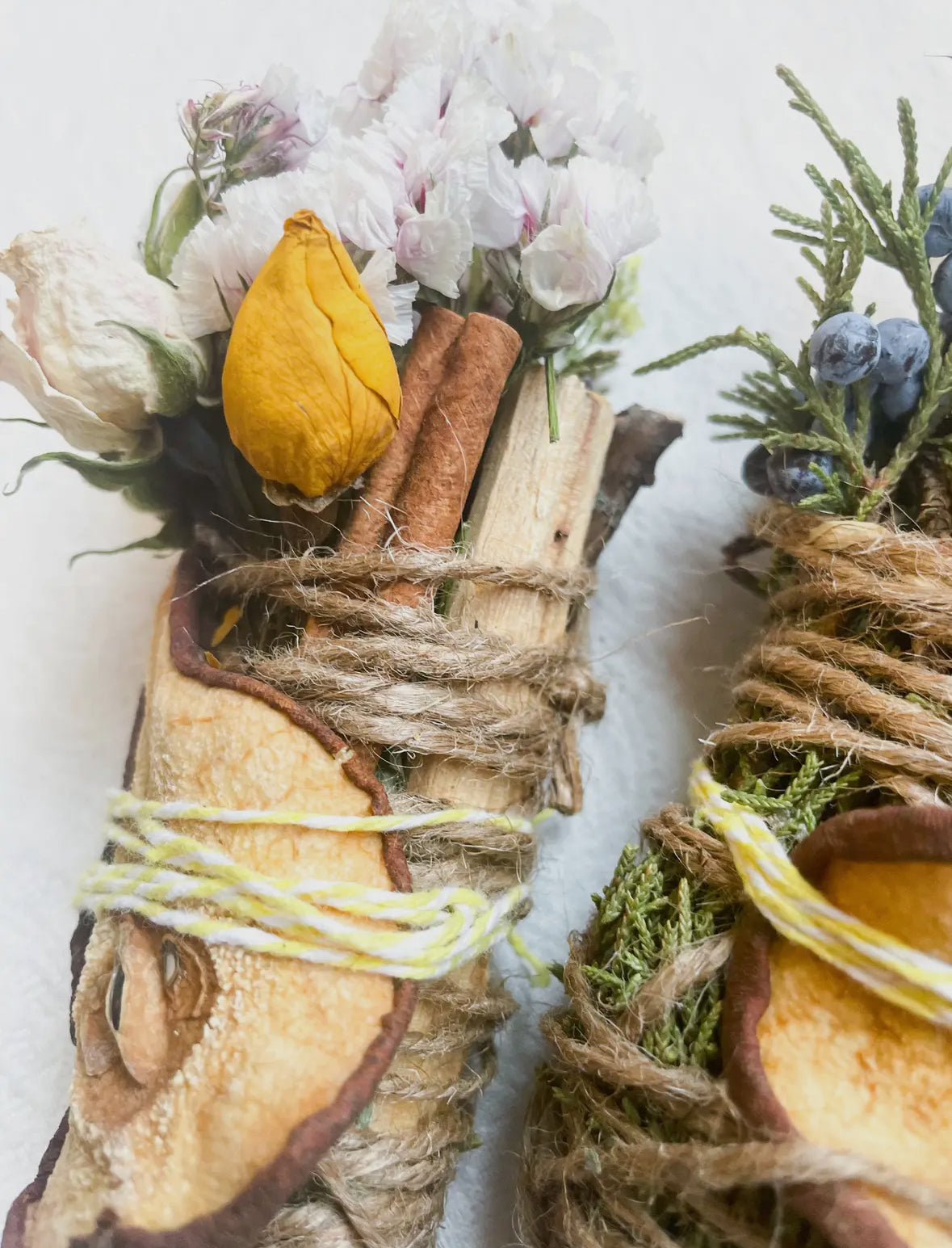 Pear, palo santo, juniper and cinnamon Smudgie