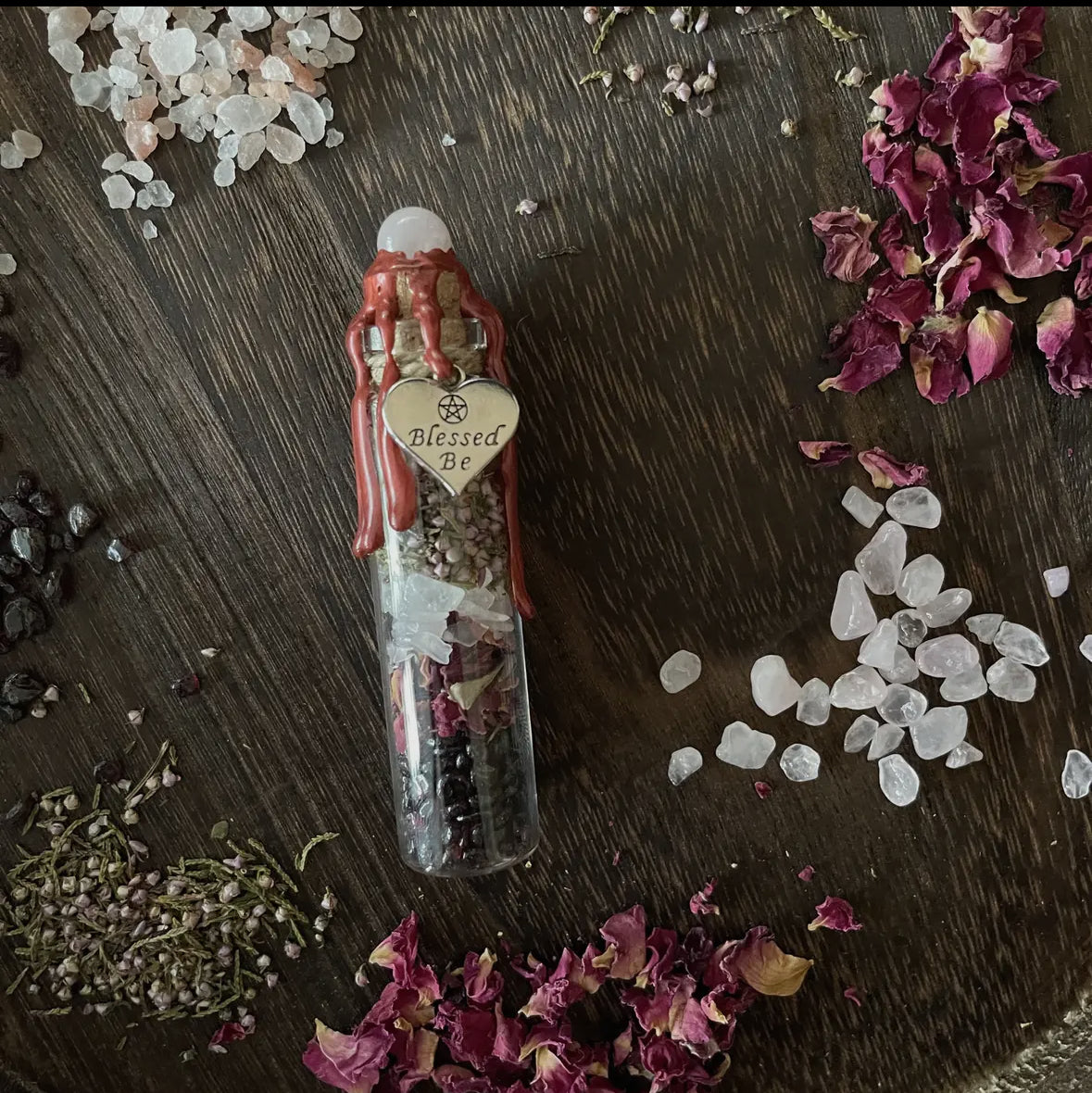 Self love spell jar, intention jar, witches spell jar