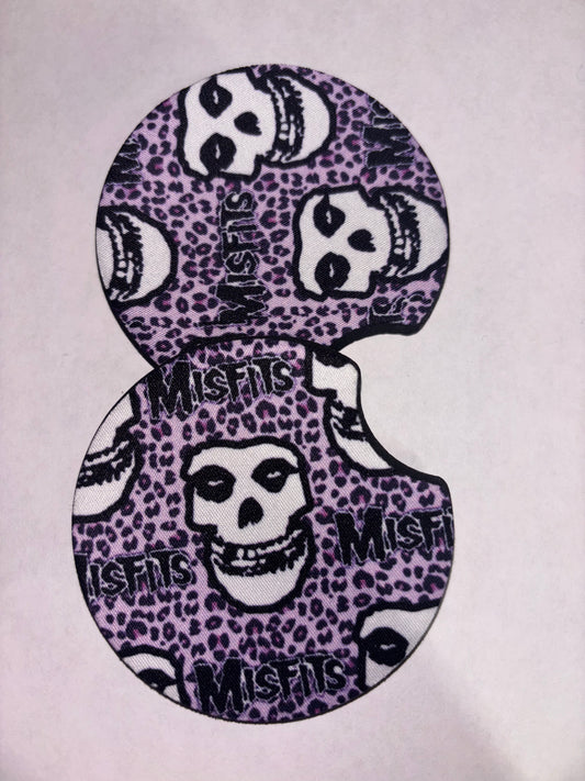 Misfits leopard coasters