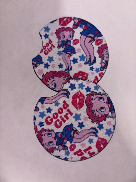 Betty Chucky Good girl coasters