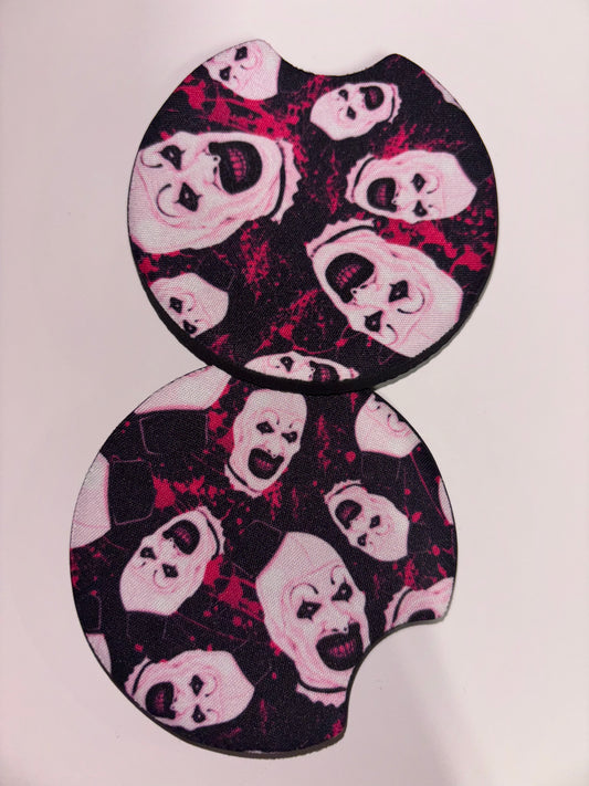 Terrifier Art coasters