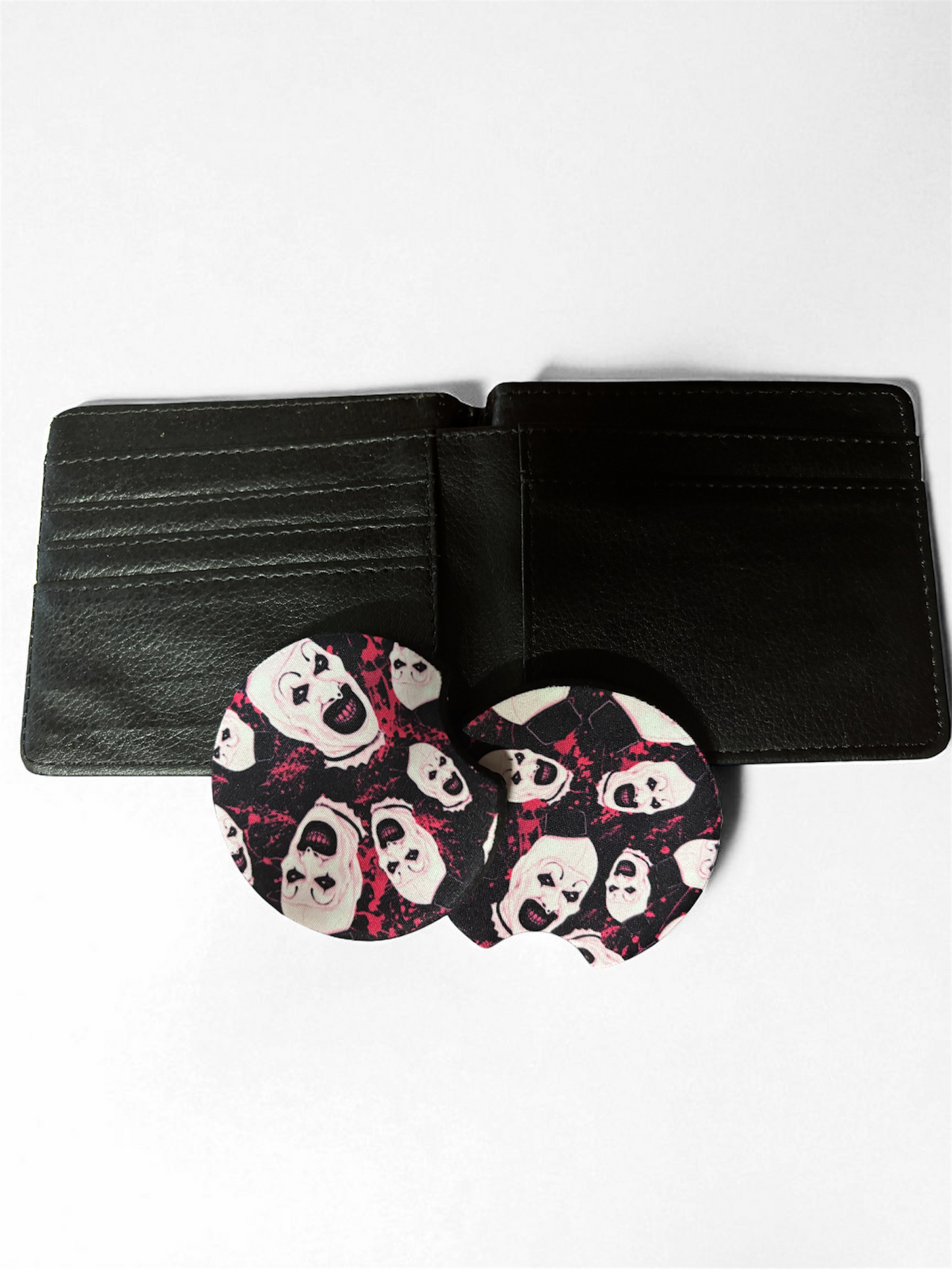 Terrifier Wallet and coasters set!