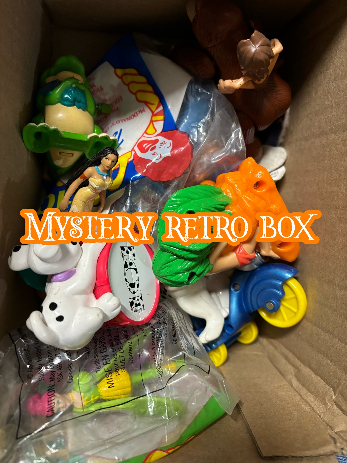 Mystery RETRO toy box