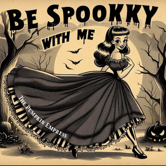 Be spookky with me Print