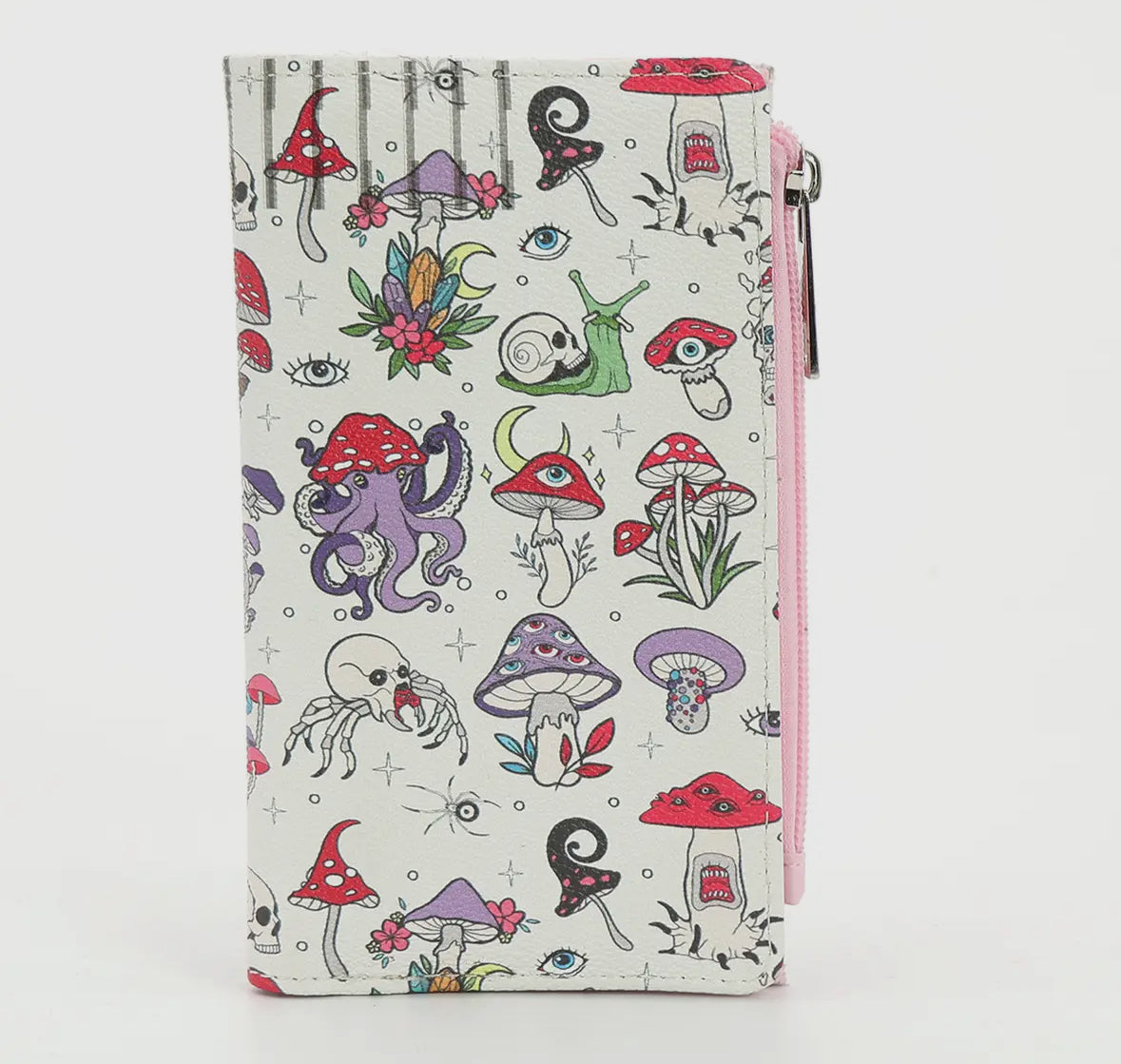 Goth mushroom wallet