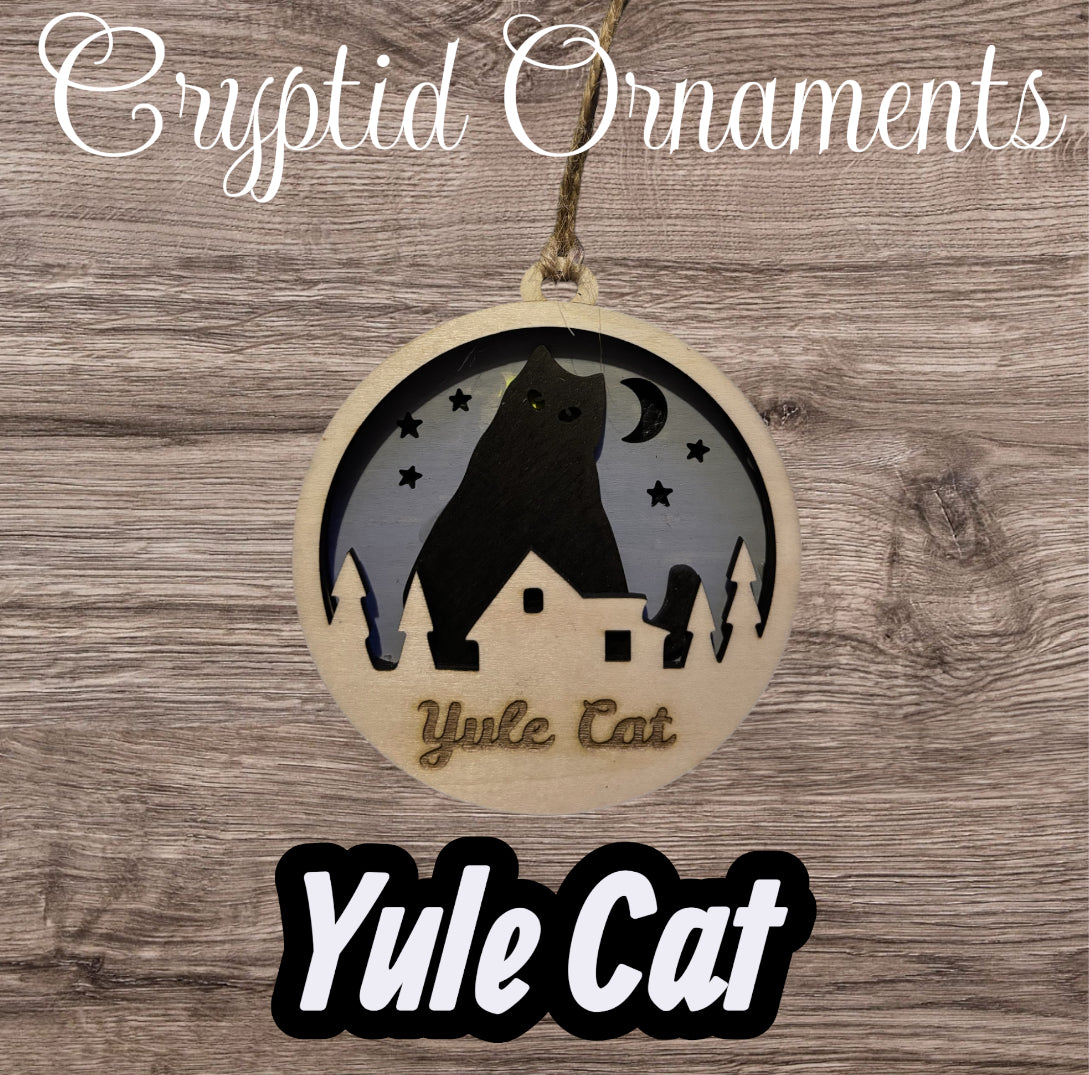 Cryptid Christmas Ornaments