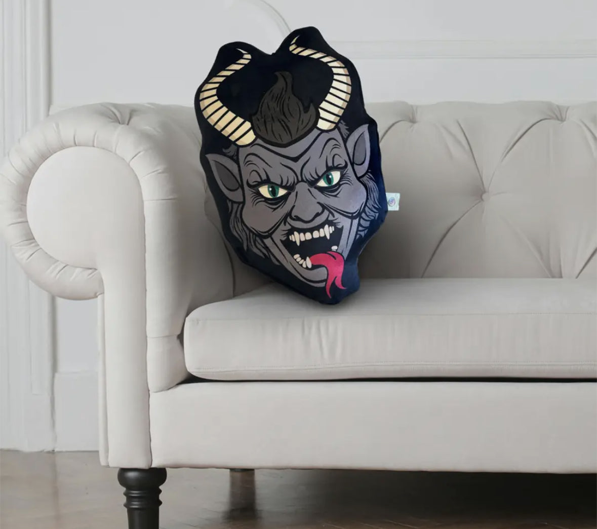 Giant 21inch Krampus pillow