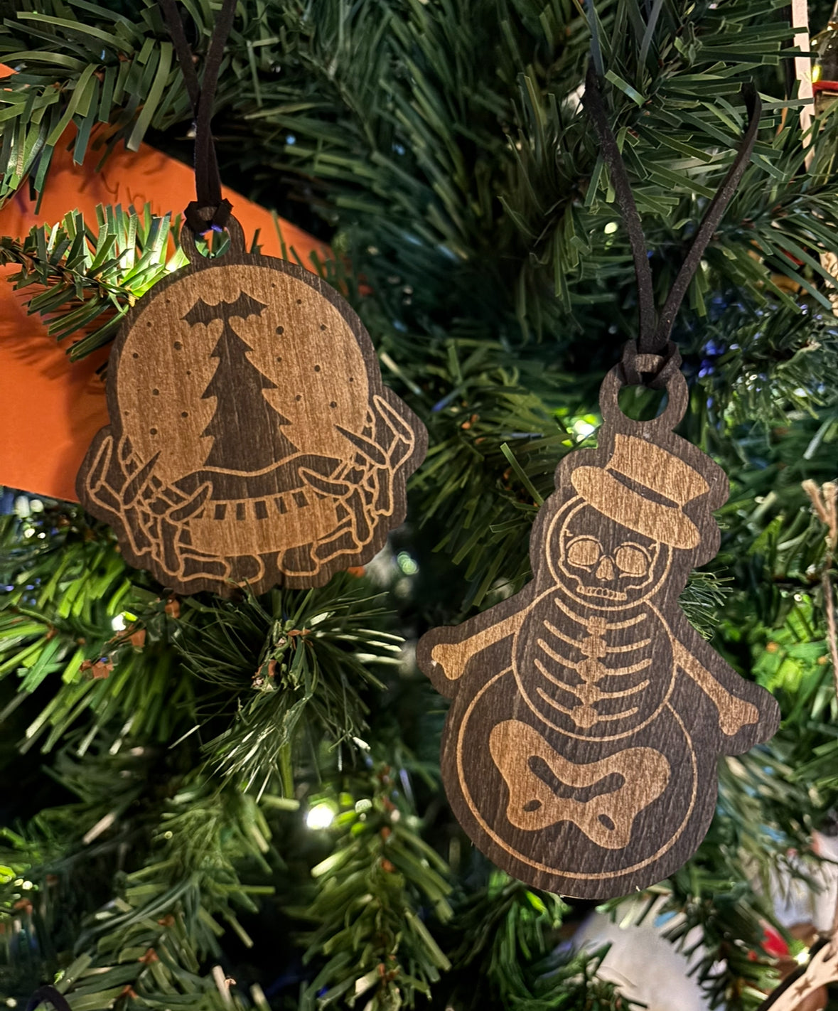 Creepmas ornaments