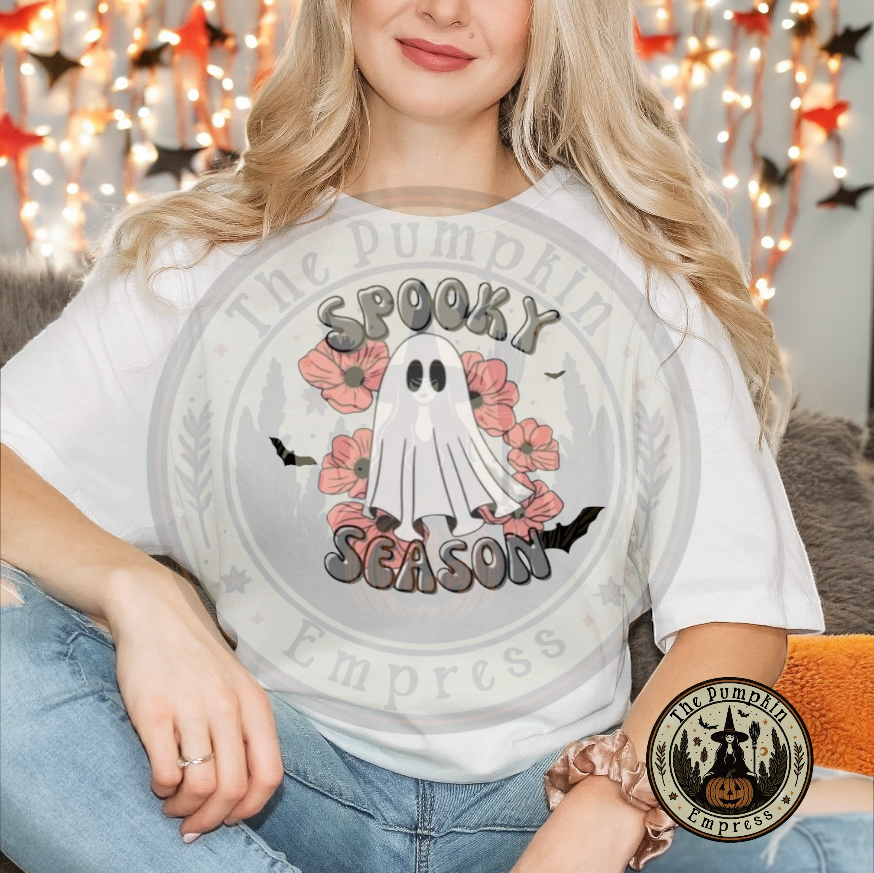 Spooky Season ghosty TEE