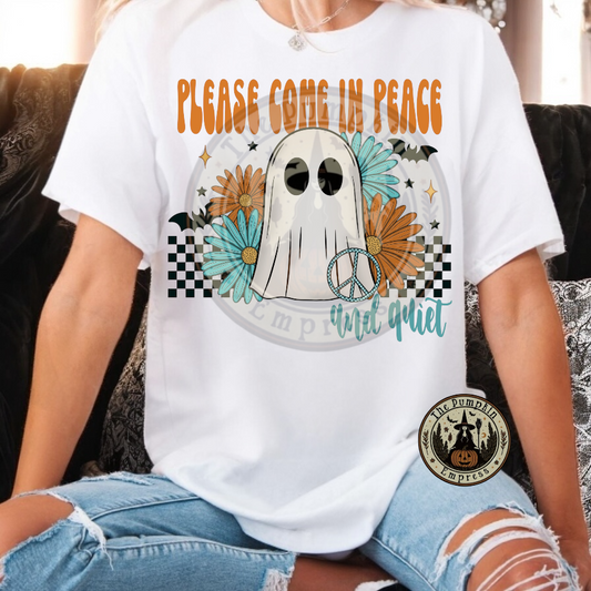Peace and Quiet tee