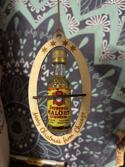 “Merry Christmas from Chicago” Ornament
