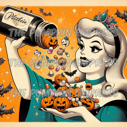 Happy spooky pills PRINT