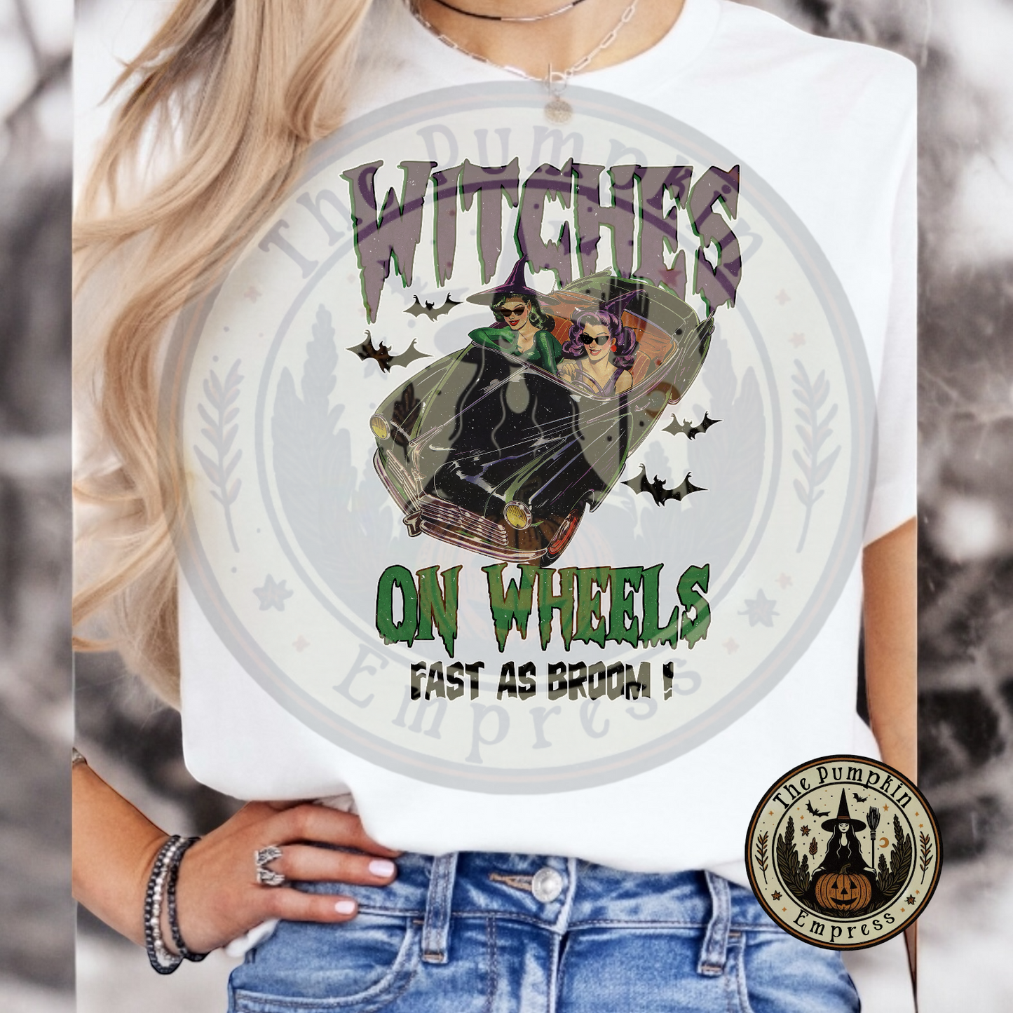 Witches on wheels TEE