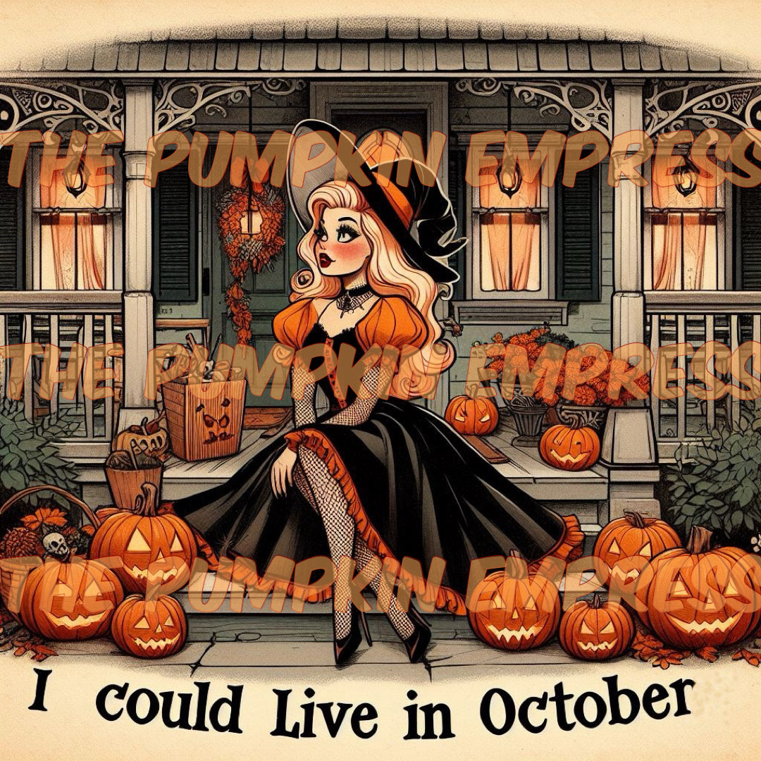 Live in October PRINT