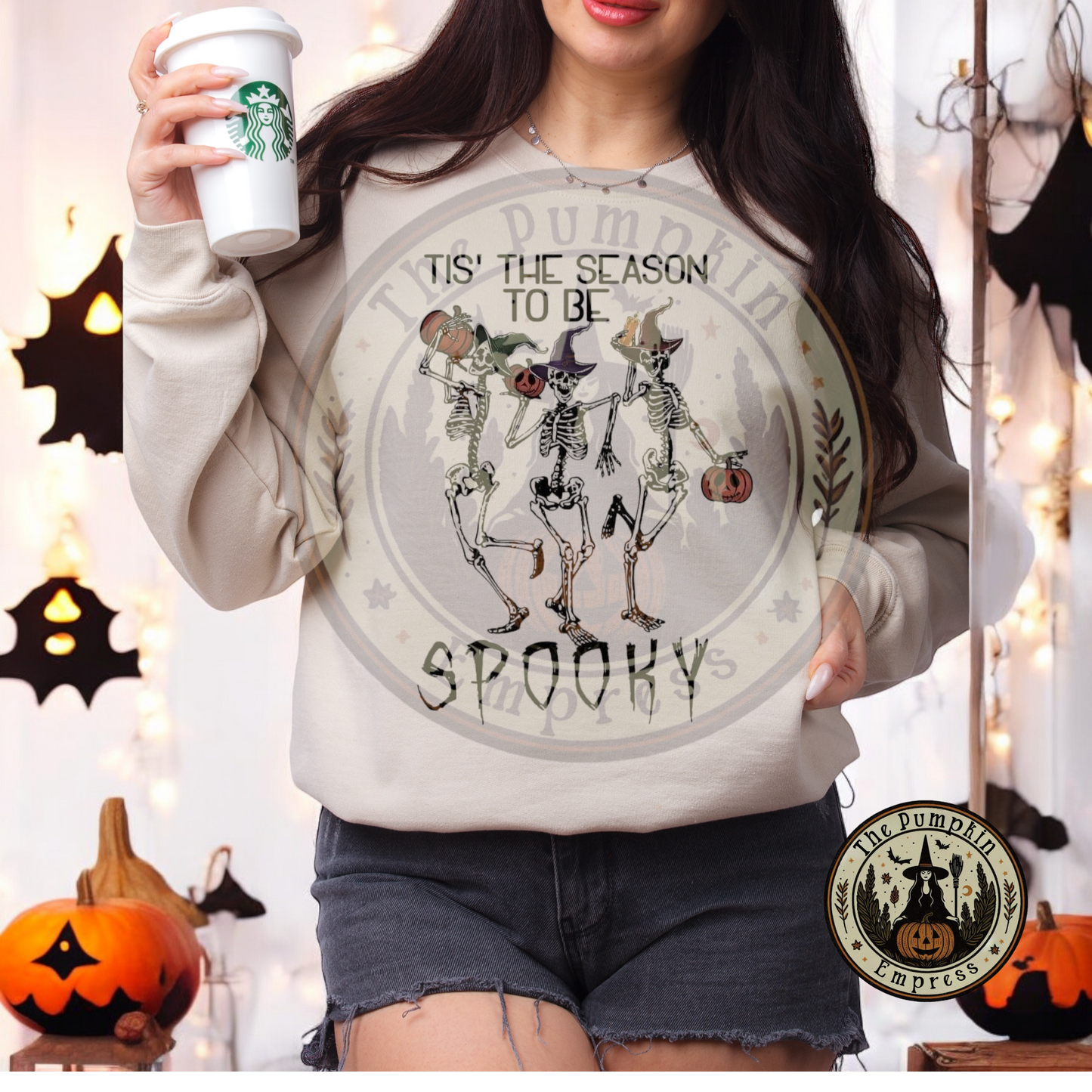 Tis the season to be spooky Crewneck