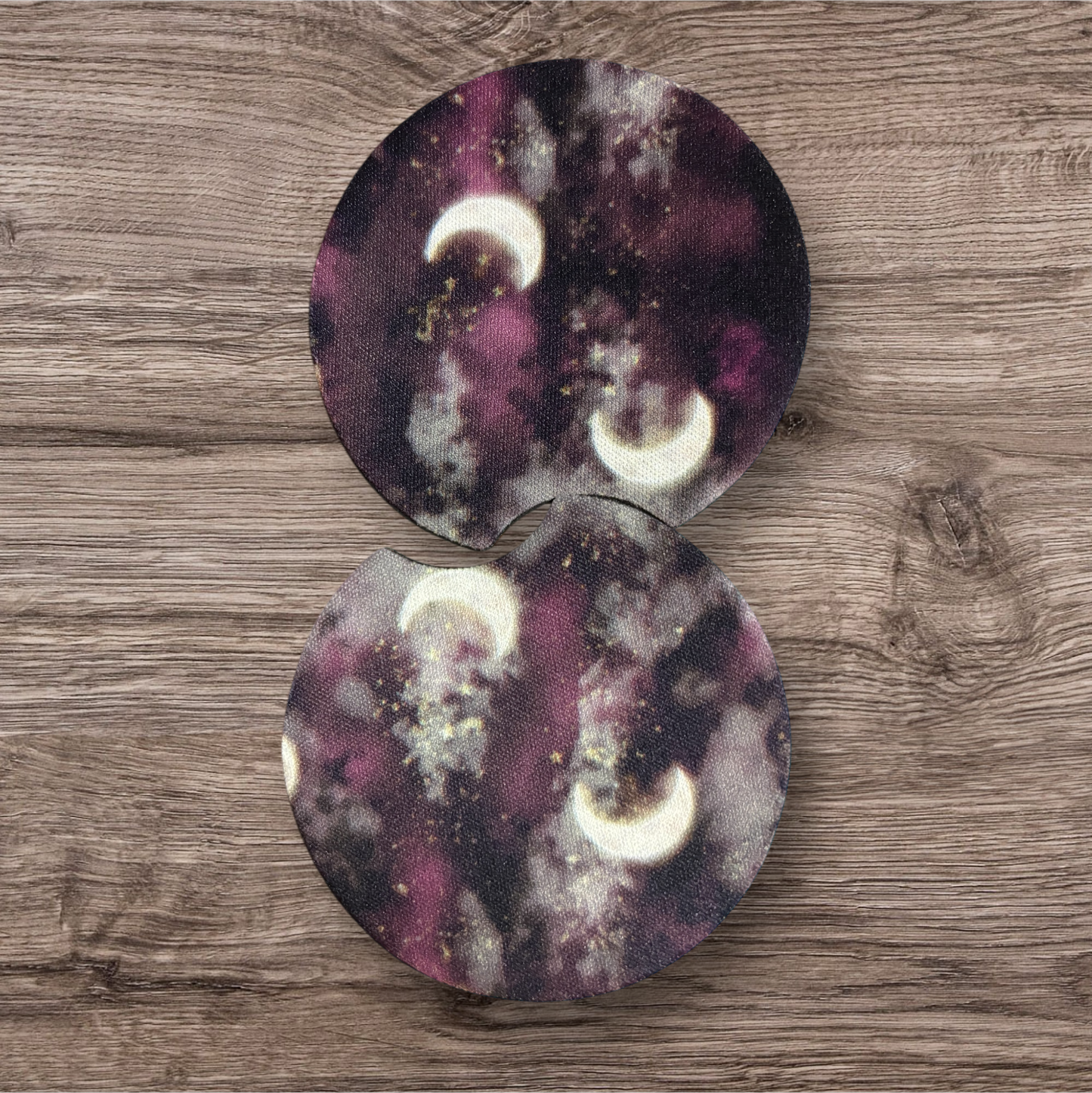 Mystic moon coasters