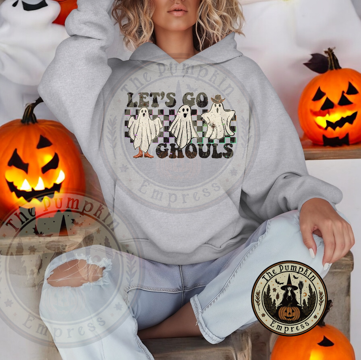 Lets go ghouls Hooded sweater