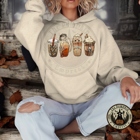 Scary Iced Lattes Hooded sweater