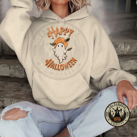 Happy Halloween hooded sweater