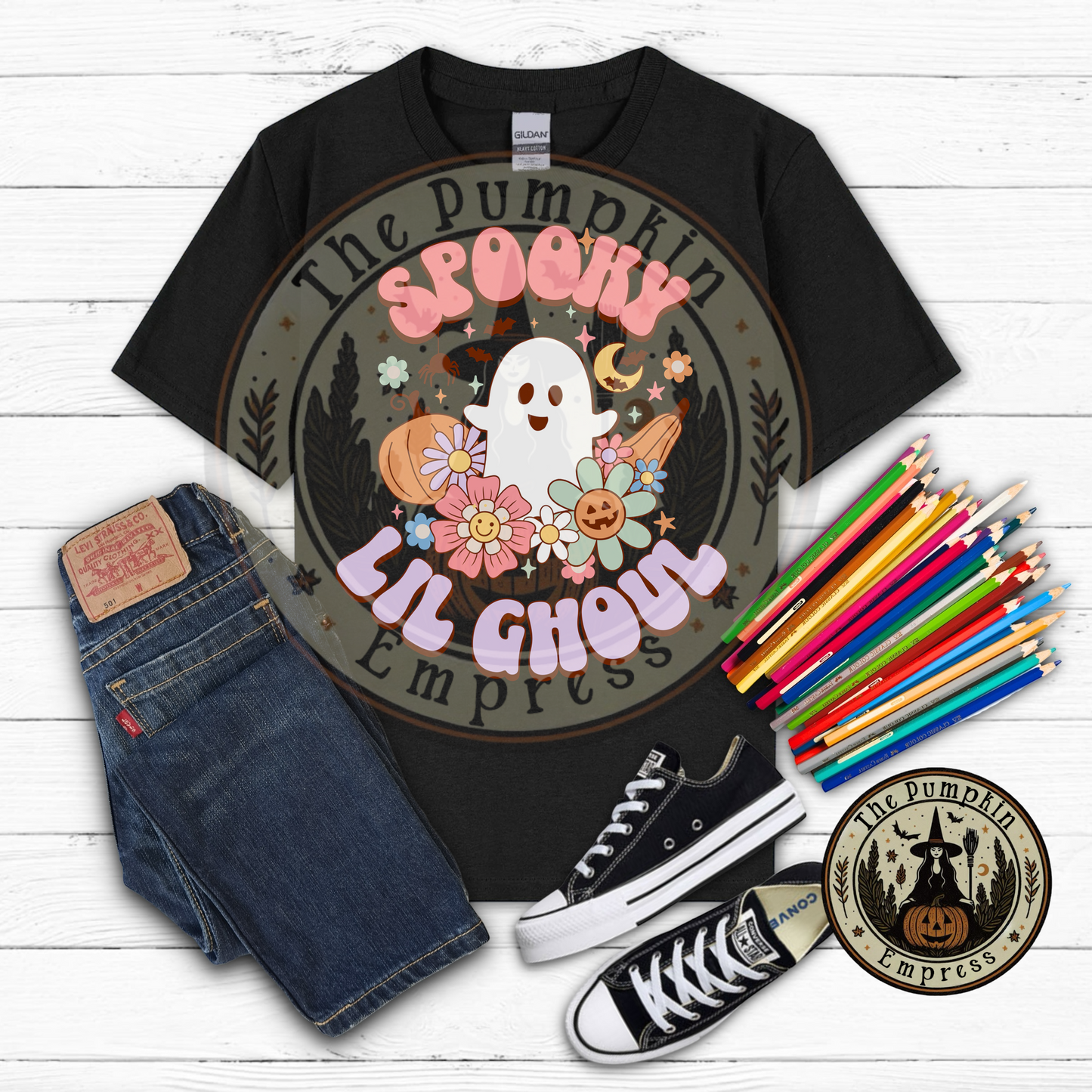 YOUTH spooky lil ghoul TEE