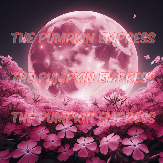 Pink moon print