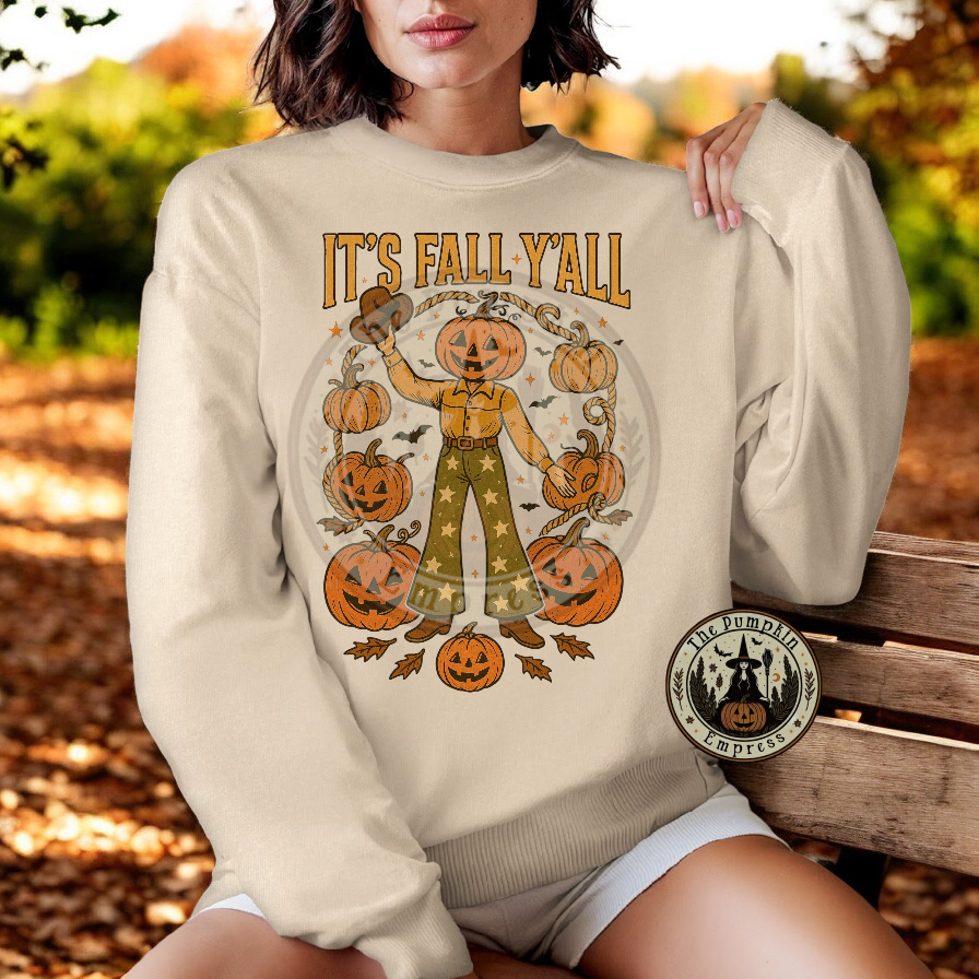 Its fall yall hoodie/crewneck sweater