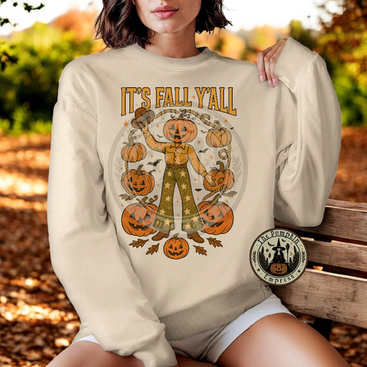Its fall yall hoodie/crewneck sweater