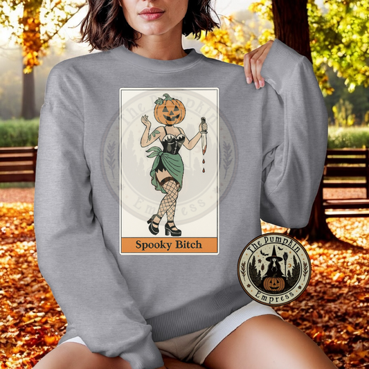 Spooky Bitch hoodie/crewneck sweater