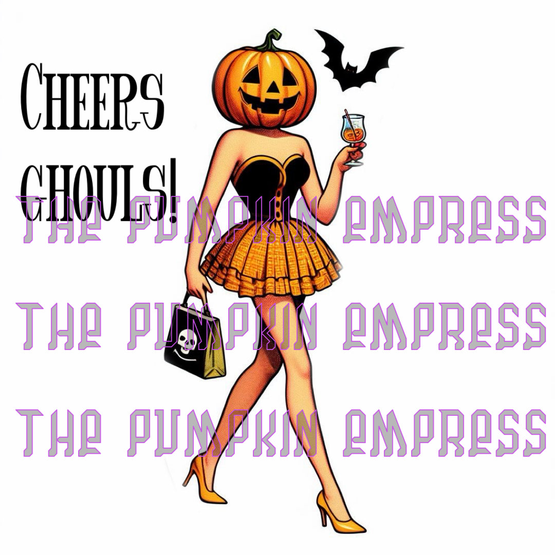 Cheers Ghouls!  PRINT