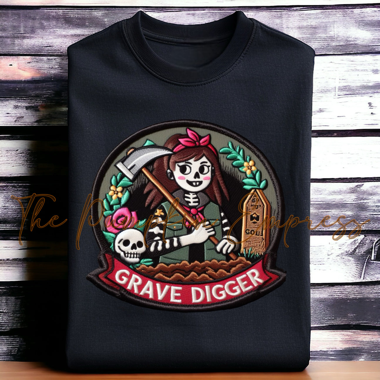 Gravediggger Patch Tee