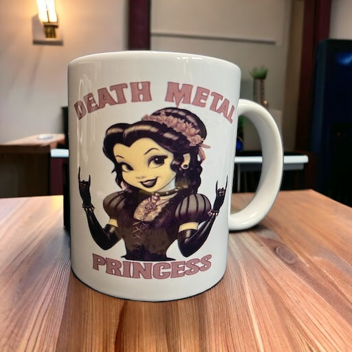 Death Metal Princess Mug