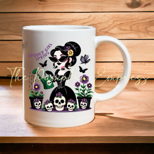 Spooky Girl Spring Mug