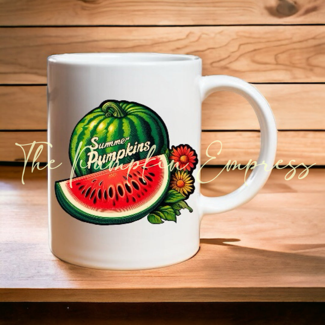 Summer Pumpkins Mug