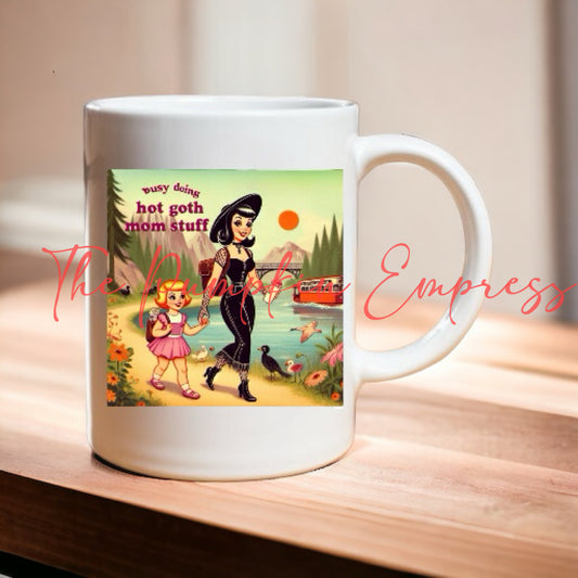 Goth mom mug