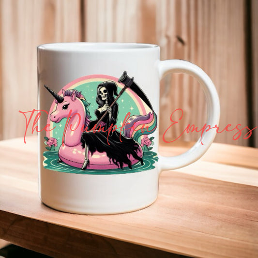 Grim floaty mug