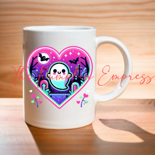 Kawaii Ghosty mug