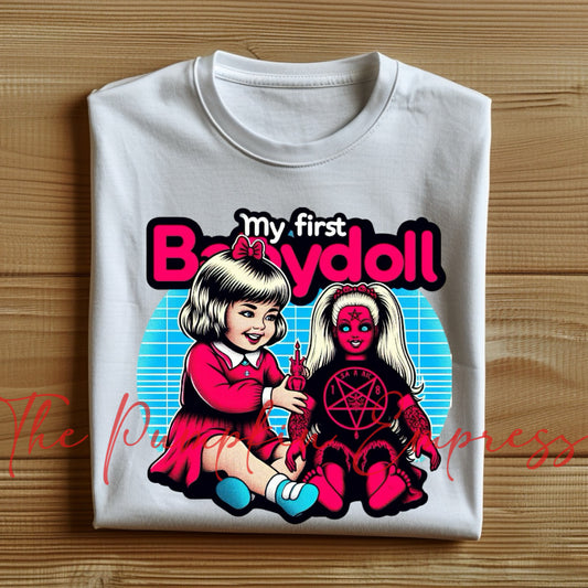 My first babydoll Tee