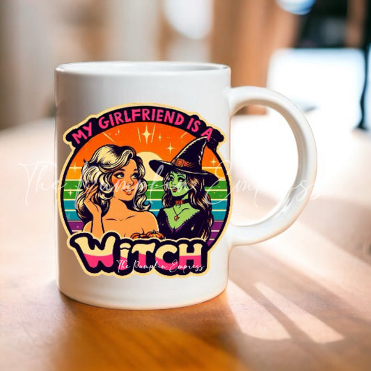 My girlfriend is a witch mug