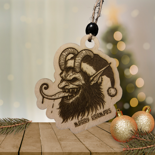 Merry Krampus ornament