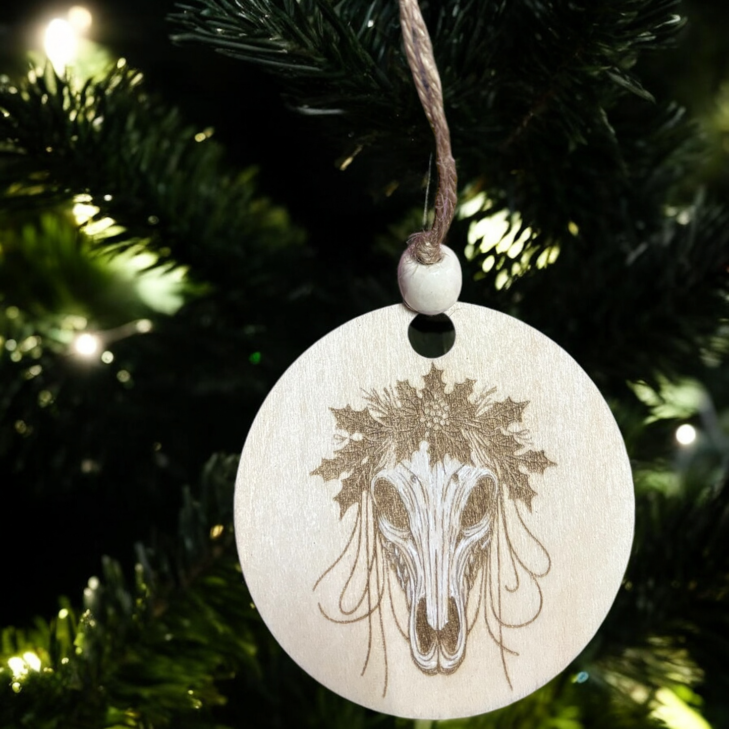 Mari Lwyd Ornament