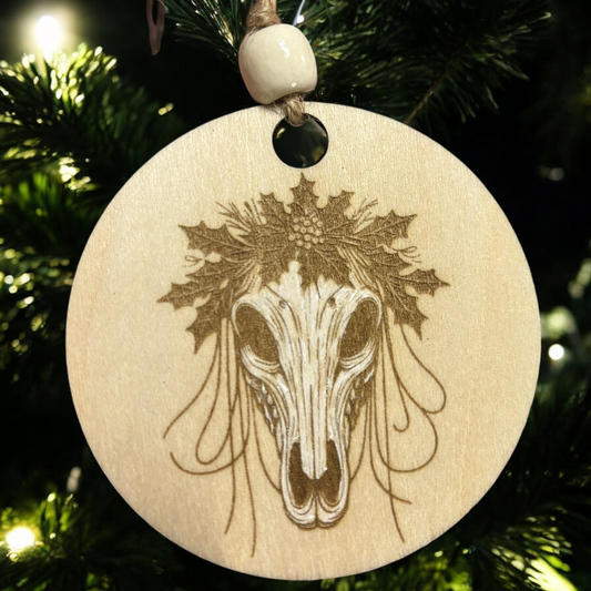 Mari Lwyd Ornament