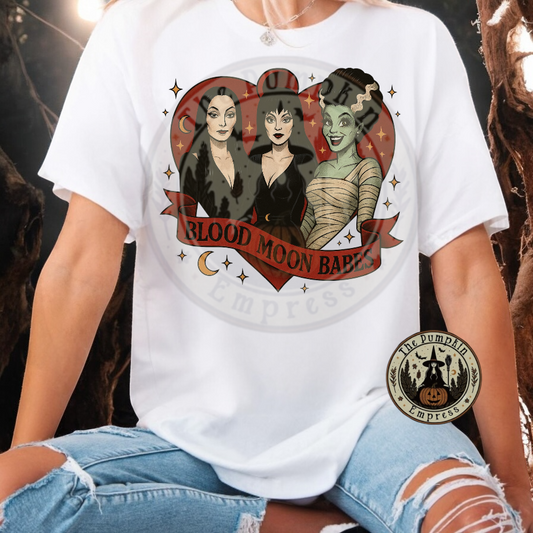 Blood Moon babes tee