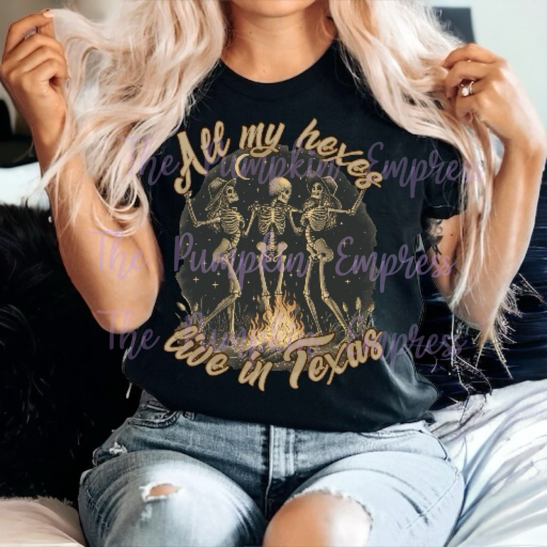 All my hexes live in Texas Tee