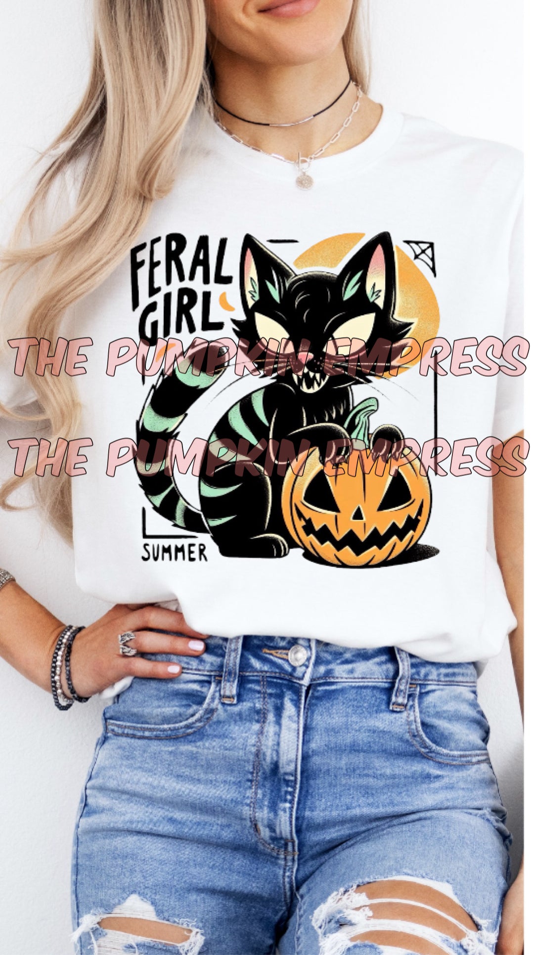 Feral girl summer TEE