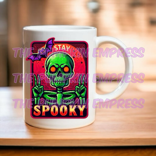 Stay spooky mug