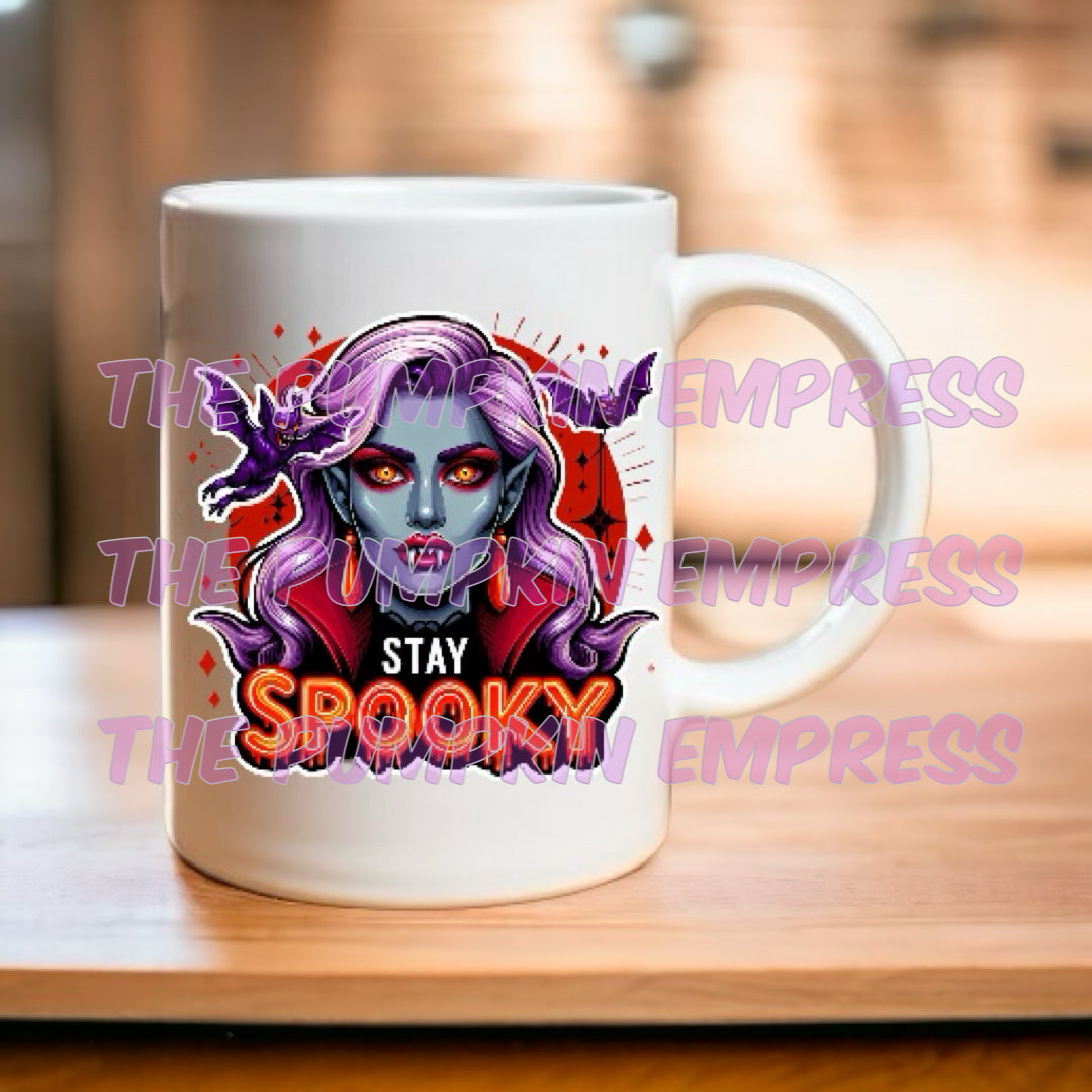 Stay spooky mug