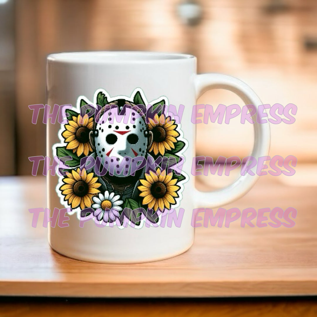 Sunflowers v2 mug